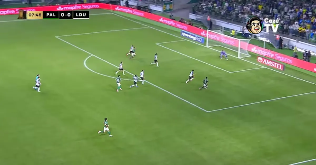 Palmeiras vence LDU por 1 a 0 na ida da Libertadores