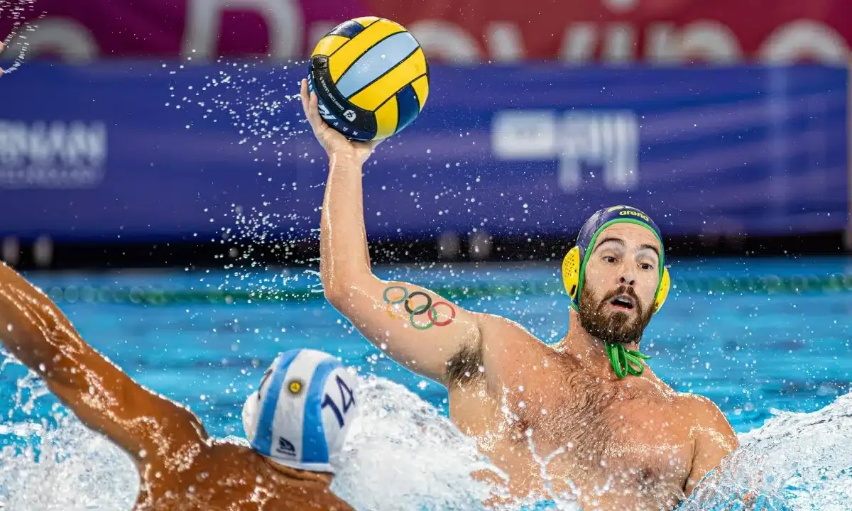 Rafael Vergara decide no fim, e Brasil fica com o ouro no polo aquático