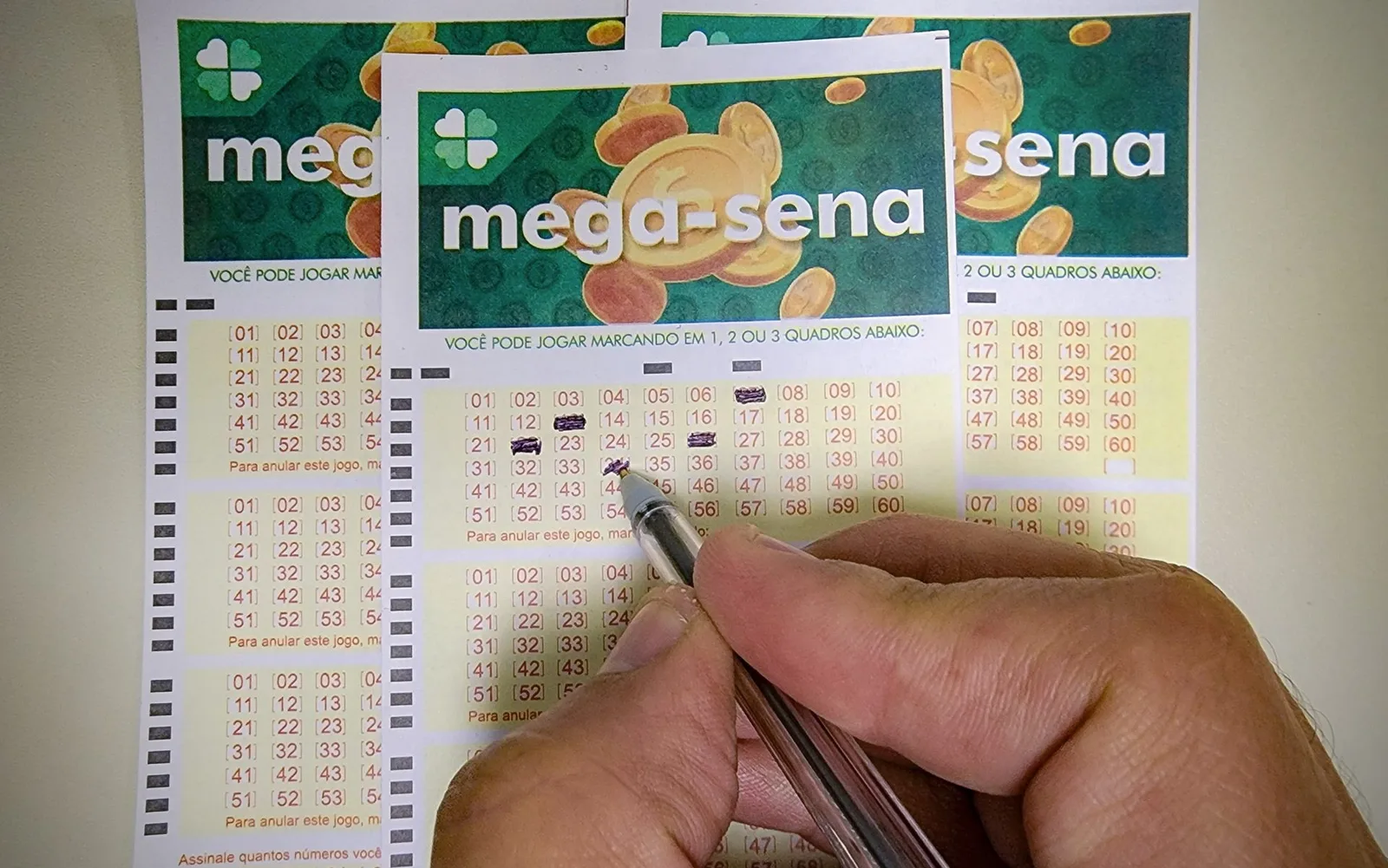 Mega-Sena 3061 tem prêmio acumulado de R$ 32 milhões
