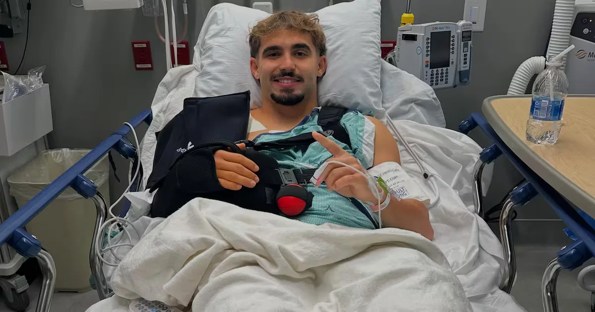 Cirurgia no ombro encerra participação de Davi Belfort no futebol universitário em 2026