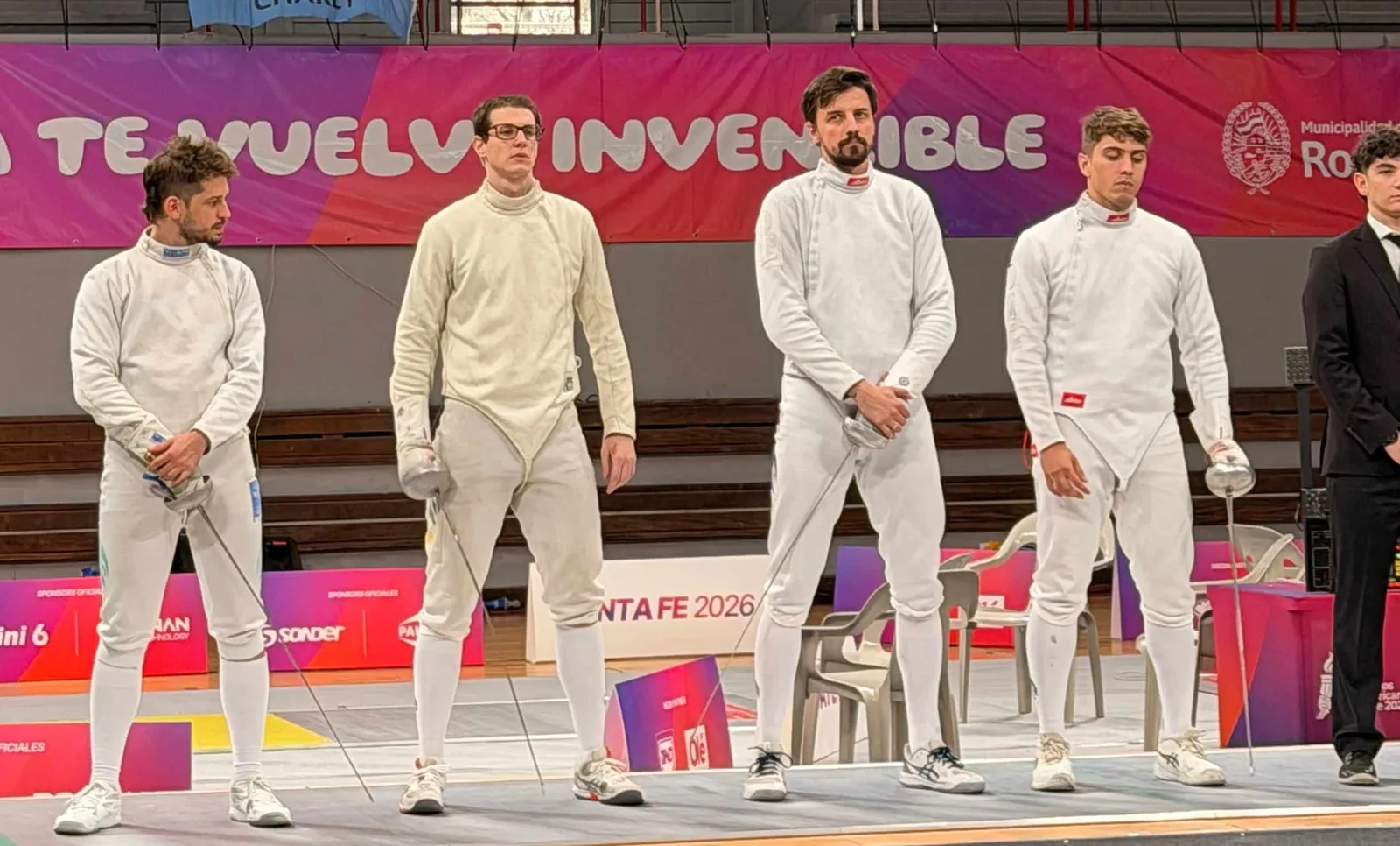 Brasil fecha equipes da esgrima com dois pódios em Rosário