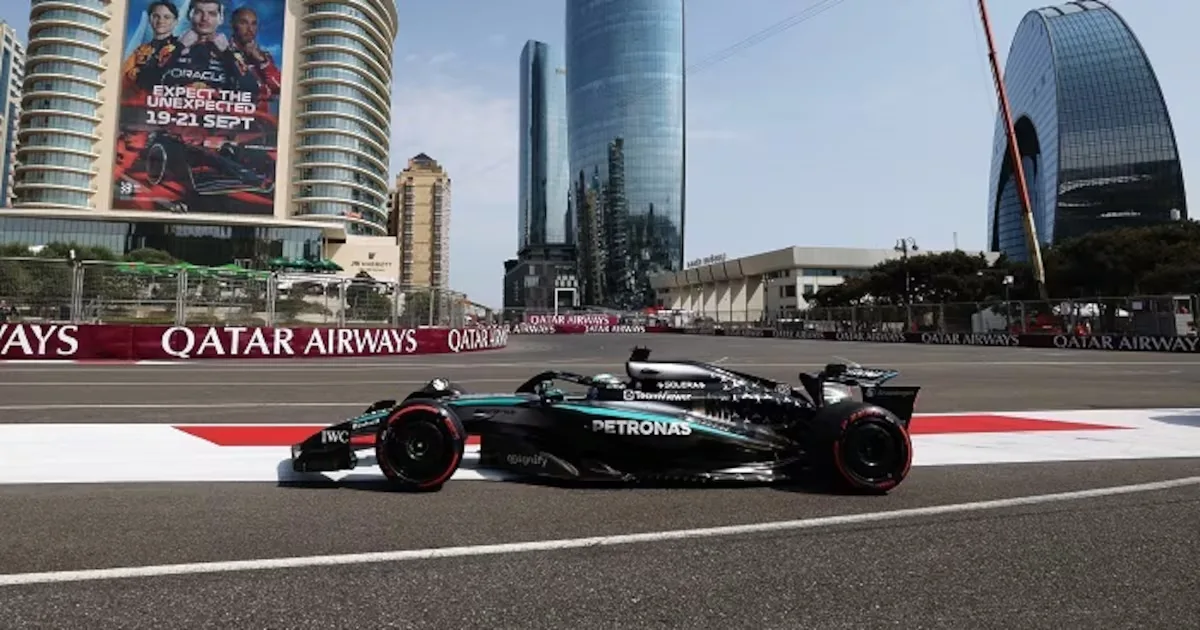 Baku coloca liderança de Antonelli e reação de Russell à prova na Fórmula 1