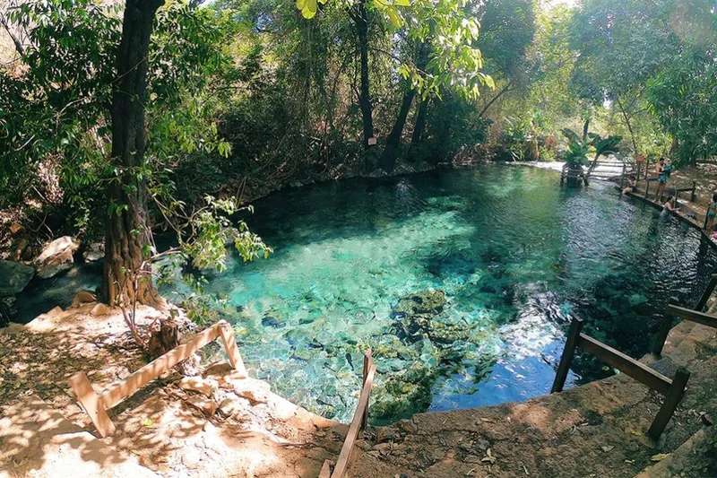 Aurora do Tocantins reúne praia fluvial, rios e cachoeiras perto de Goiás