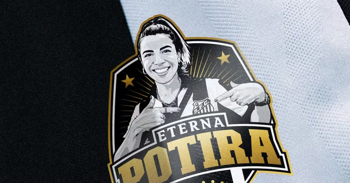 Santos usará patch em homenagem a Naty Potira no clássico com o São Paulo