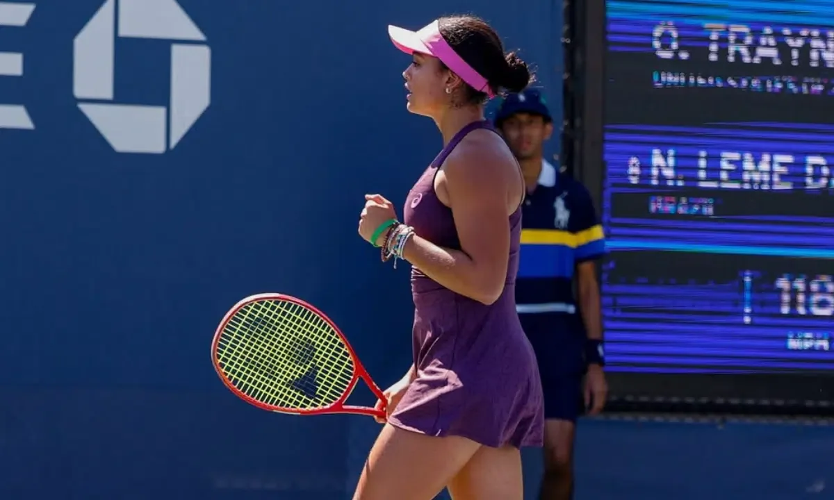 Nauhany Silva chega às oitavas do US Open Juvenil pela primeira vez