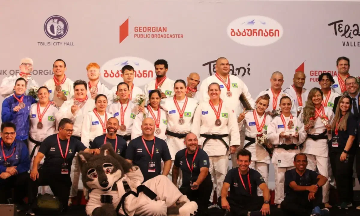 Bronzes por equipes fecham campanha brasileira no Mundial de Judô Paralímpico
