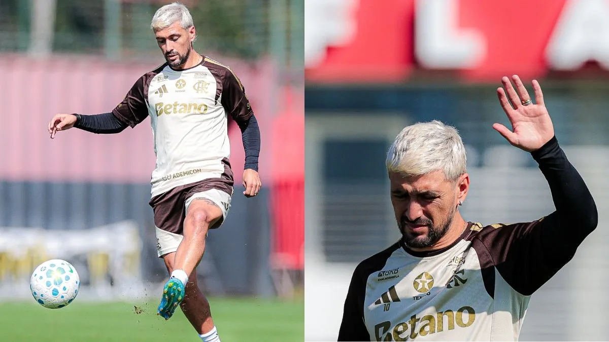 Fratura no punho deve tirar Arrascaeta da semifinal da Libertadores