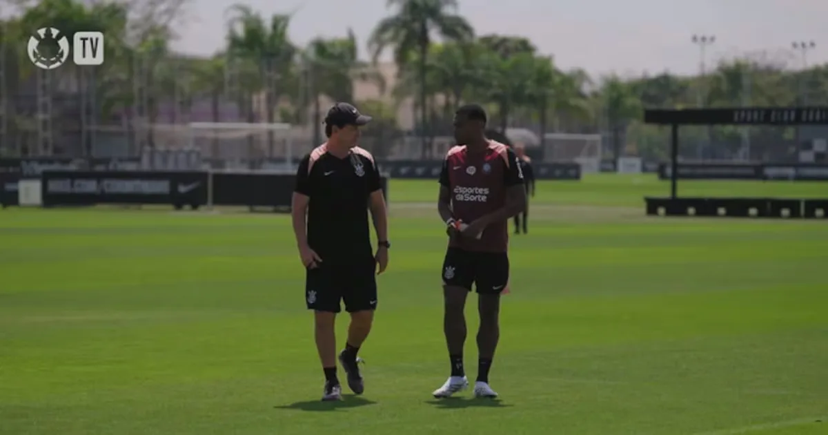 Corinthians conclui atividade no CT Dr. Joaquim Grava durante a Data Fifa