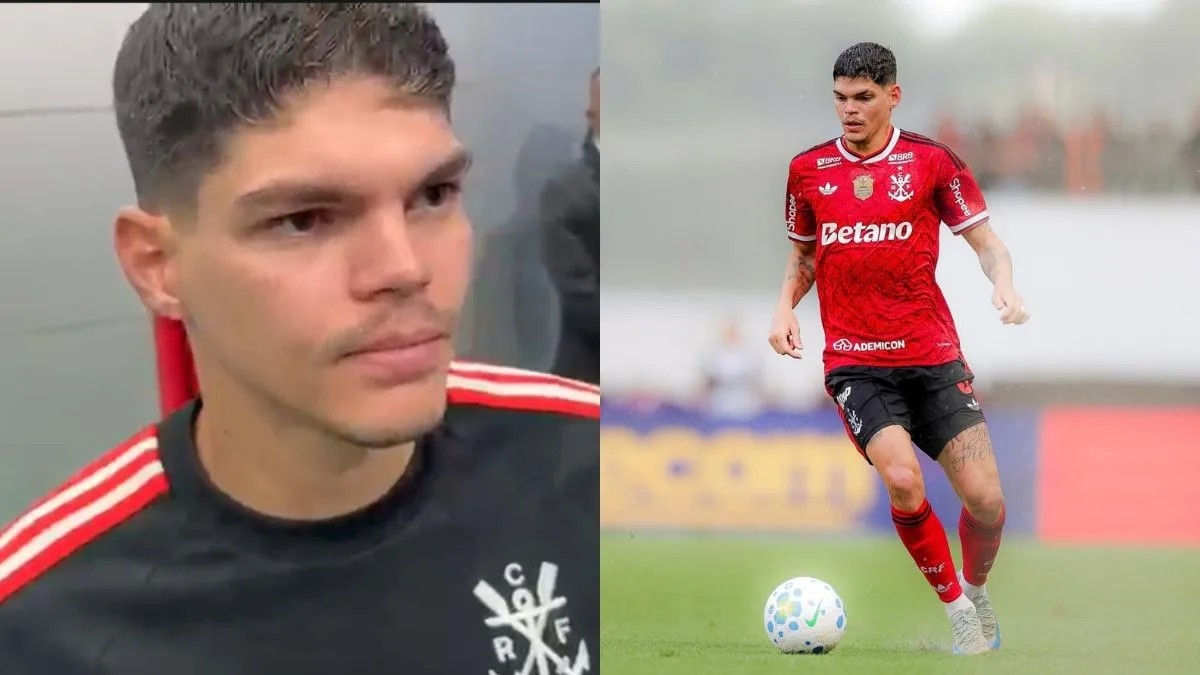 Ayrton Lucas celebra sequência como titular após vitória do Flamengo