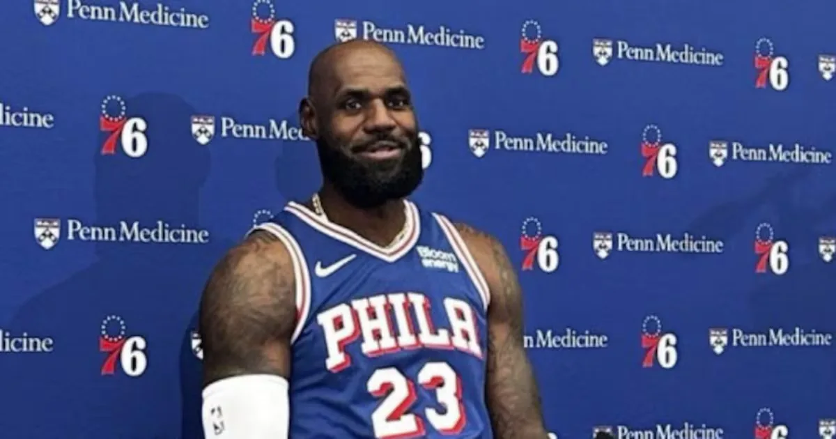 LeBron James destaca ambição na chegada ao Philadelphia 76ers