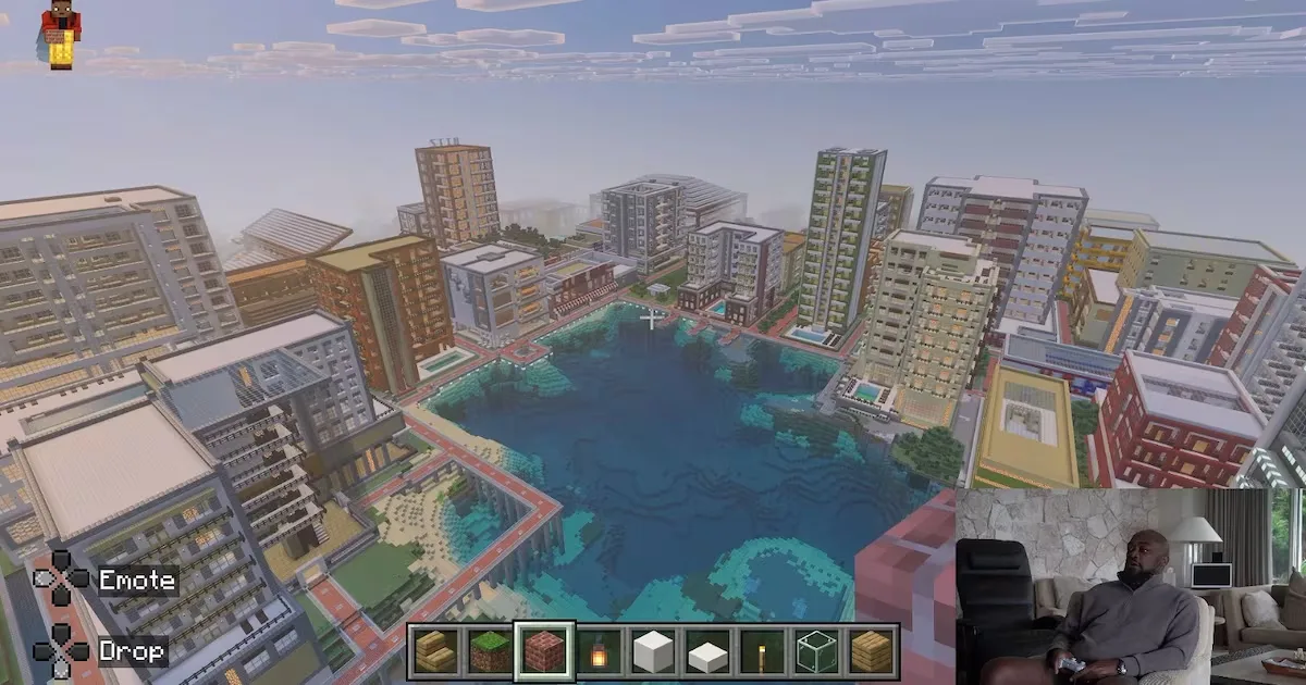Mike Tomlin é provocado após revelar cidade criada por 12 anos no Minecraft