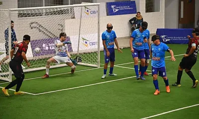 Domingo terá duelo entre líderes na Liga Nacional de Futebol de Cegos