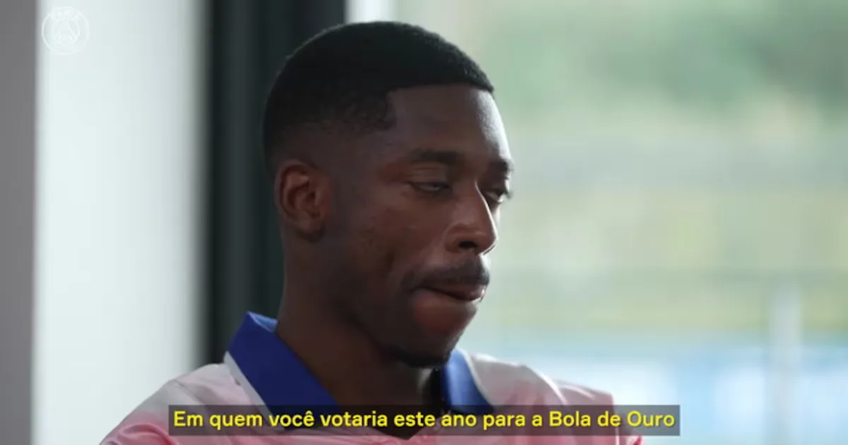 Dembélé e Kvaratskhelia revelam suas escolhas para a Bola de Ouro