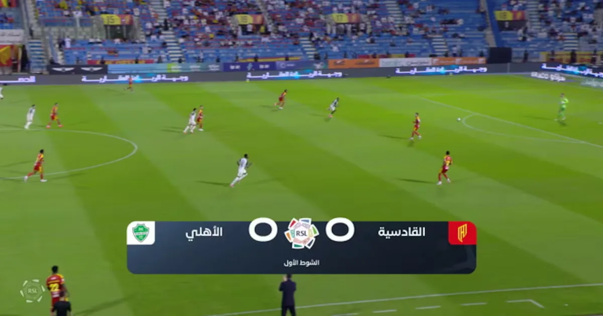 Al-Qadsiah supera Al Ahli em partida de cinco gols na liga saudita
