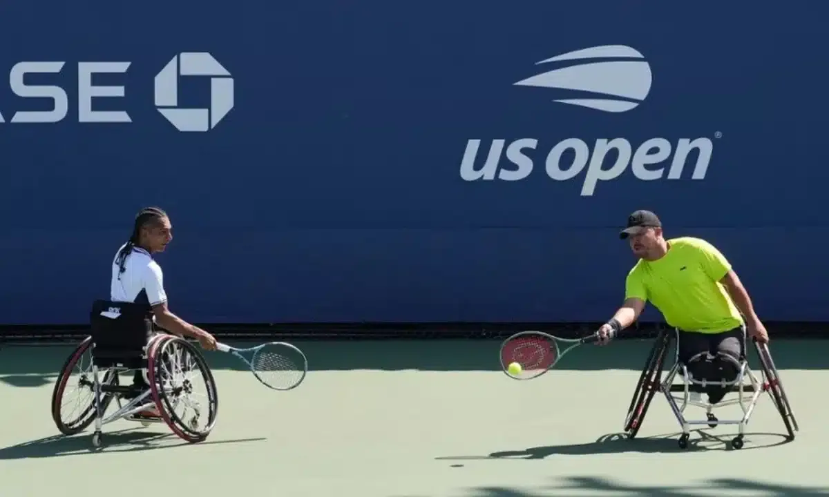 Dupla brasileira perde virada no segundo set e deixa o US Open