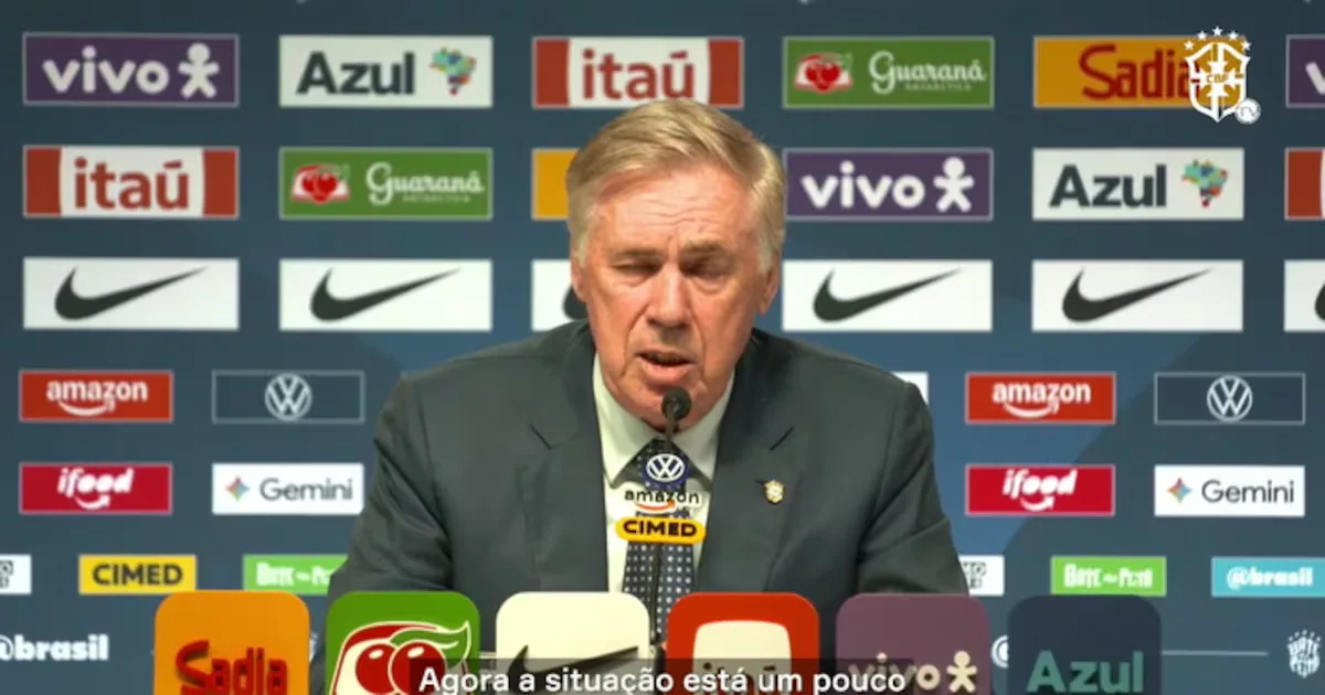 Ancelotti vê Endrick como peça importante no novo ciclo do Brasil