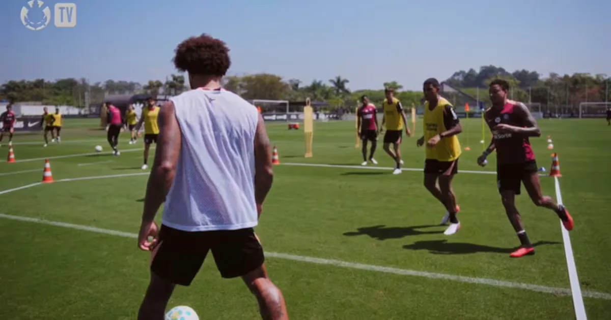 Corinthians completa segundo dia de trabalho no CT durante a Data Fifa