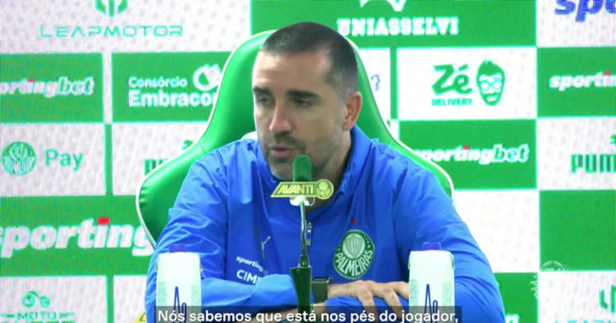 João Martins cobra mais eficiência do Palmeiras após triunfo no Choque-Rei