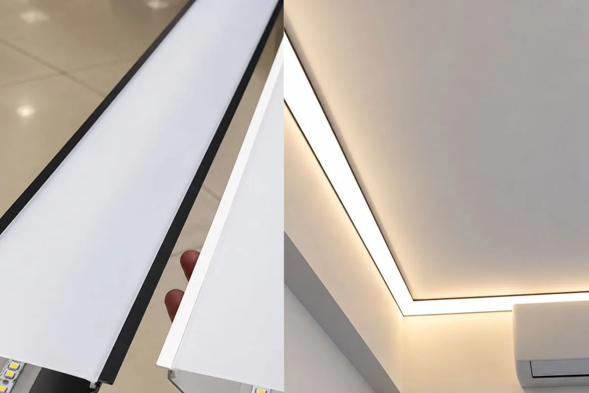Sancas prontas para LED reduzem a obra e mantêm iluminação indireta