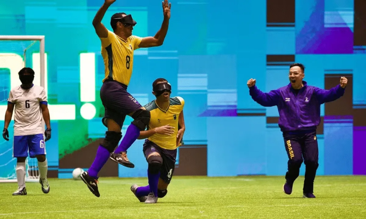 Jardiel marca, Brasil vence a Colômbia e conquista a Copa América de cegos