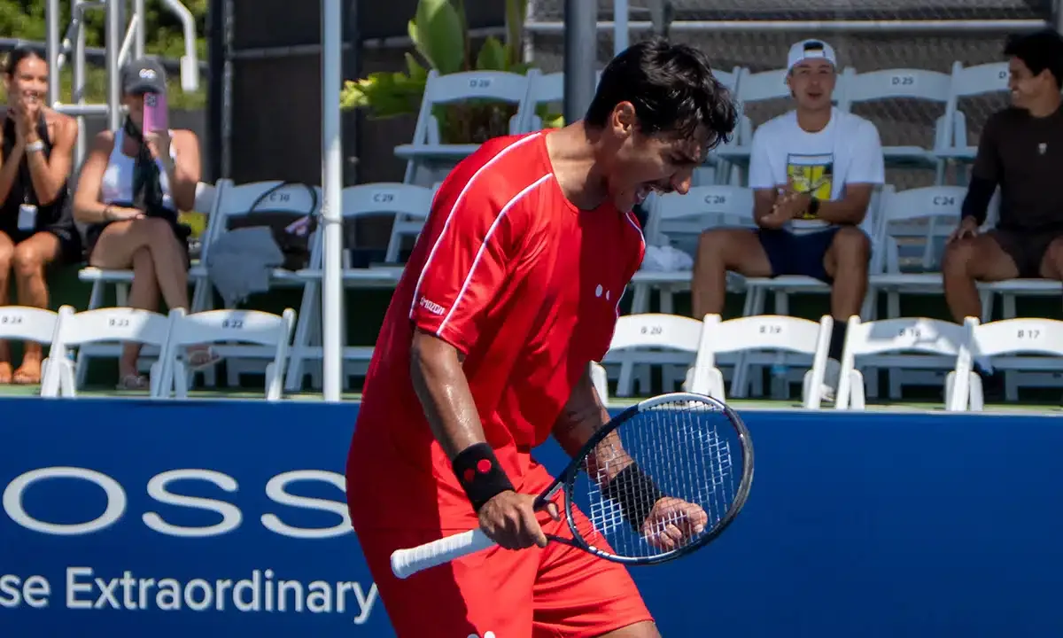 Igor Marcondes supera Legout após reação e disputa decisão do Challenger