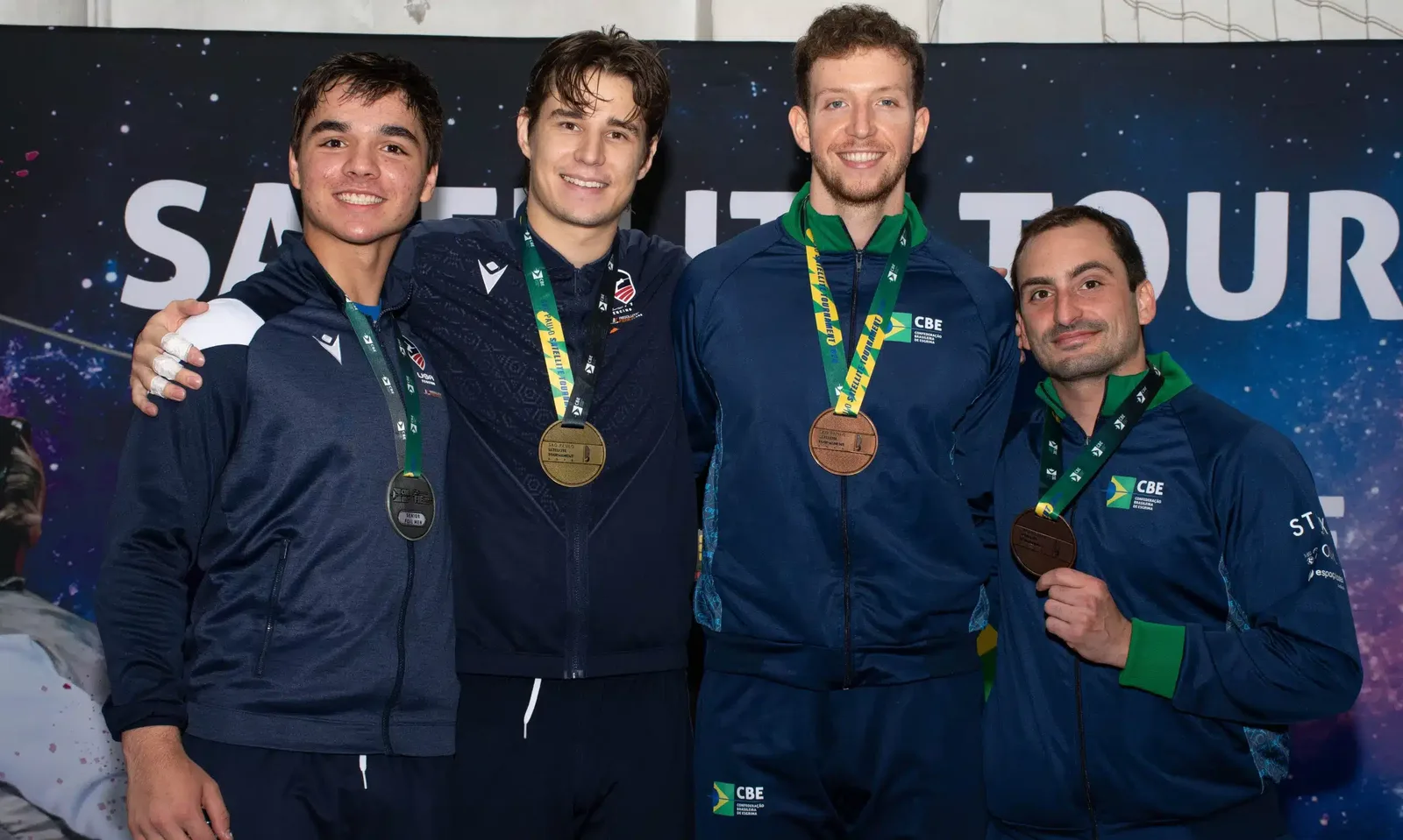 Dominic de Almeida e Guilherme Toldo conquistam bronze em São Paulo
