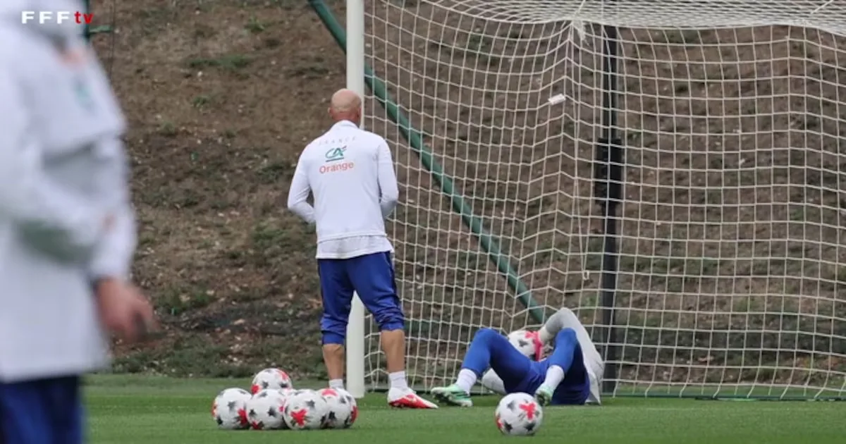 França finaliza preparação para enfrentar a Itália na Nations League