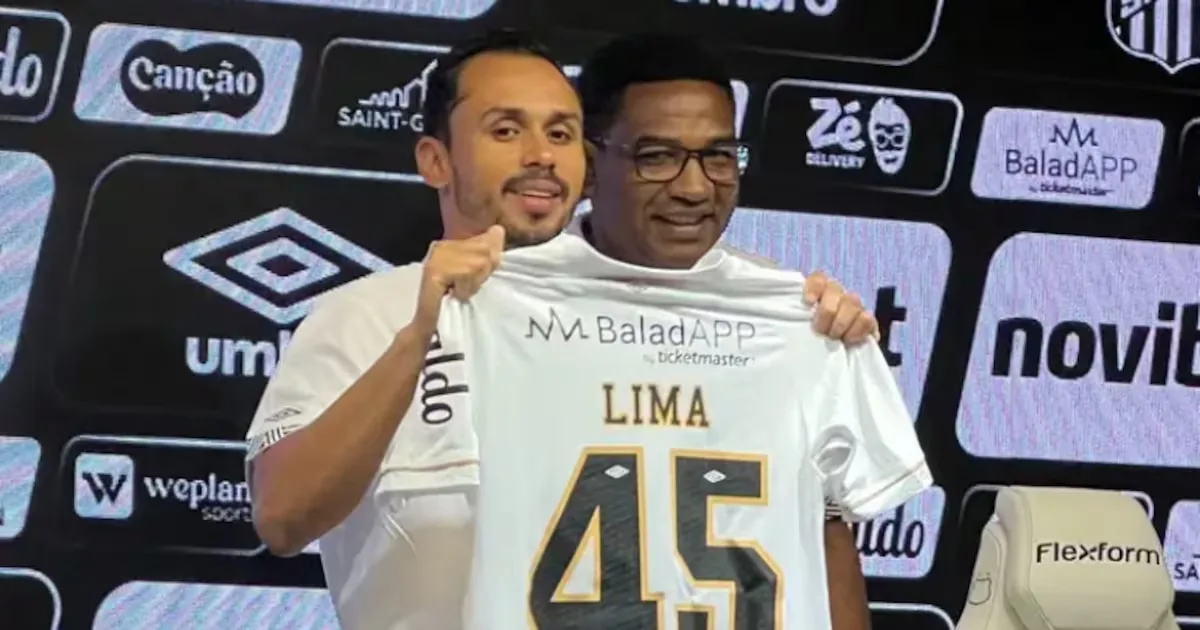 Lima vê Santos capaz de brigar pelo título mesmo com vínculo até o fim do ano