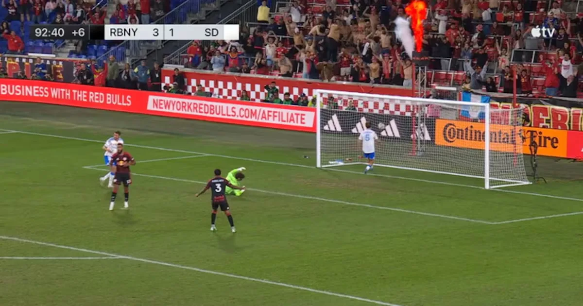 New York Red Bulls vence San Diego FC por 4 a 1