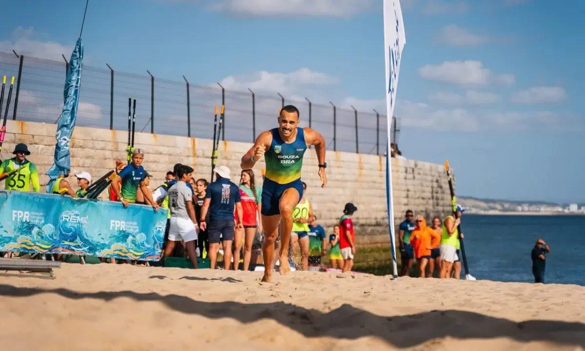 Brasil leva remo de praia a praias que podem receber Brisbane 2032