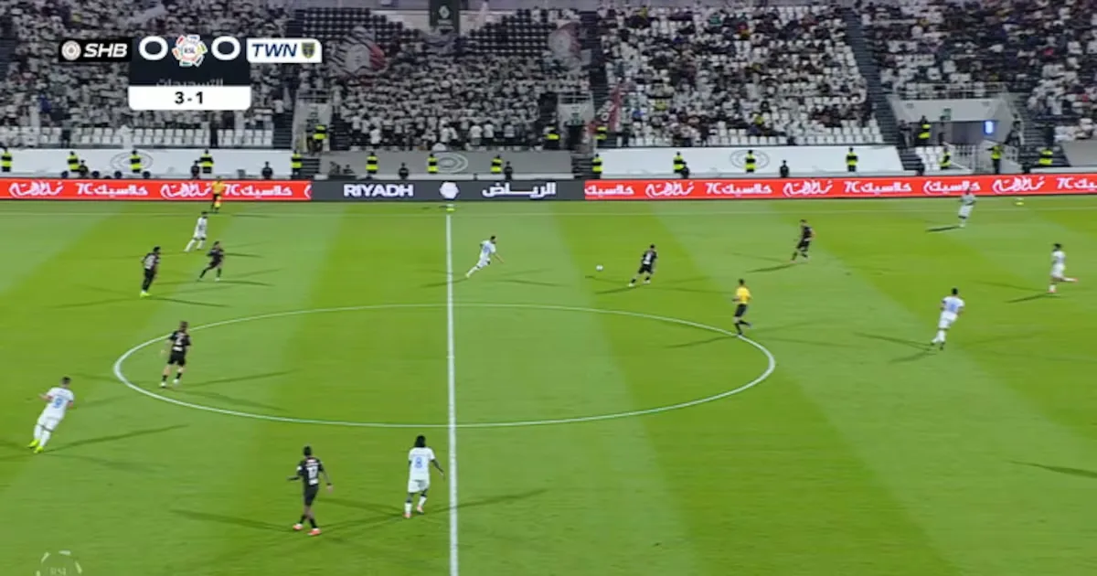 Al Shabab supera o Al Taawoun com três gols na Saudi Pro League