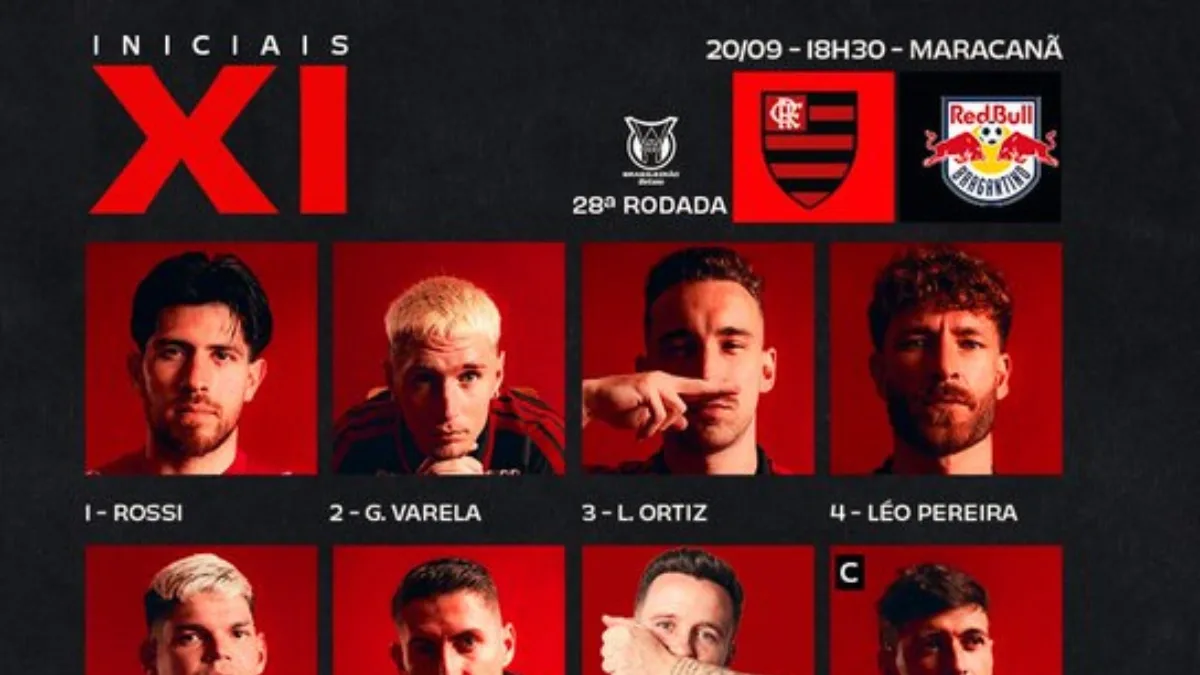 Flamengo confirma Saúl no time inicial contra o Bragantino