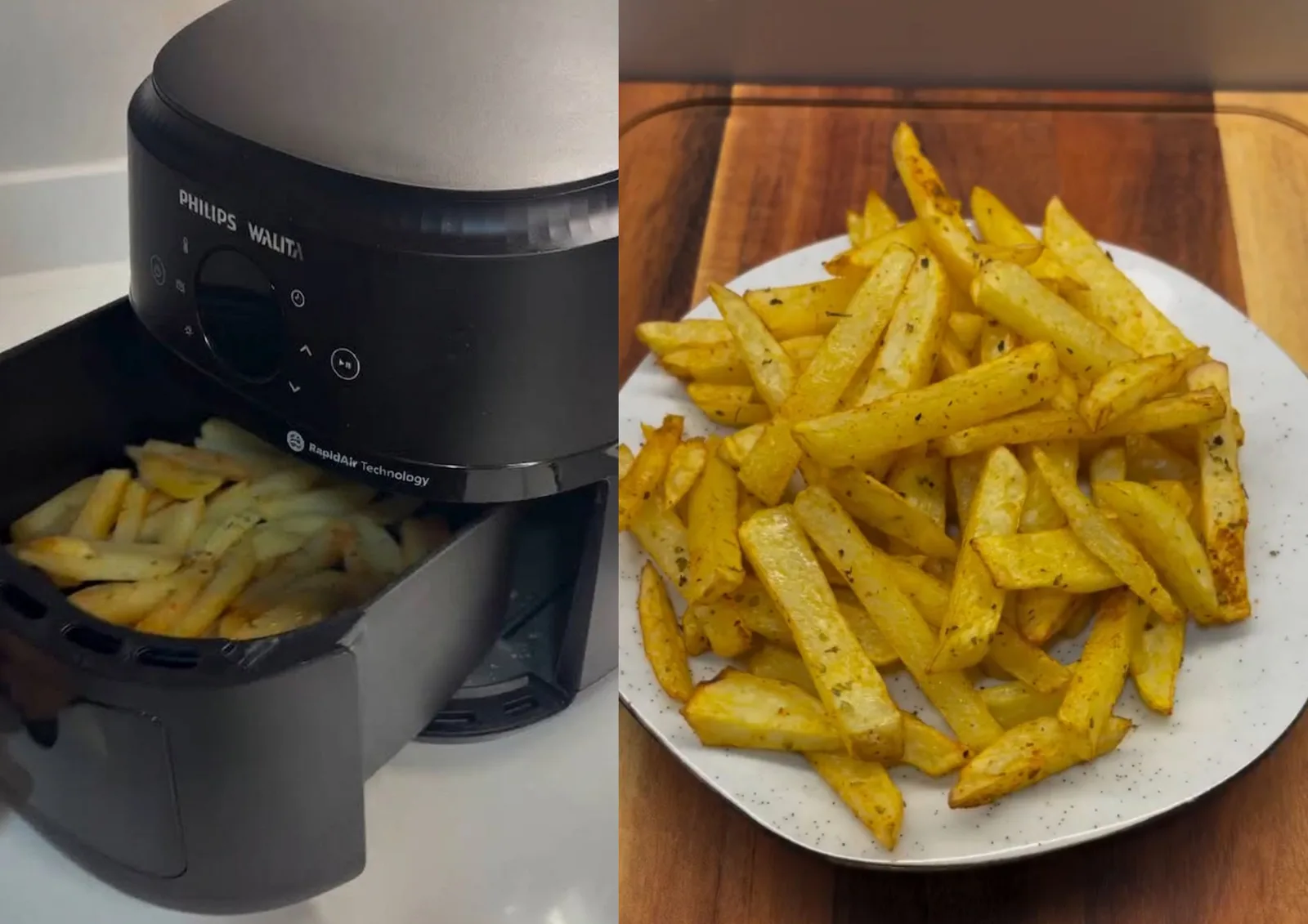 Pré-cozimento ajuda a deixar batata crocante na airfryer