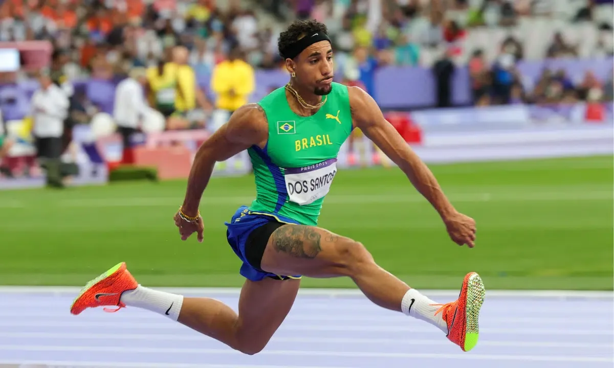 Alison dos Santos vence final dos 400m com barreiras e Matheus Lima é terceiro