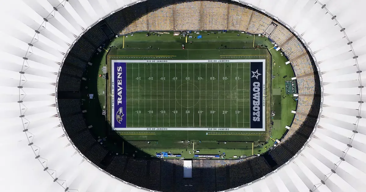 Cowboys e Ravens fazem primeiro jogo da NFL no Rio de Janeiro