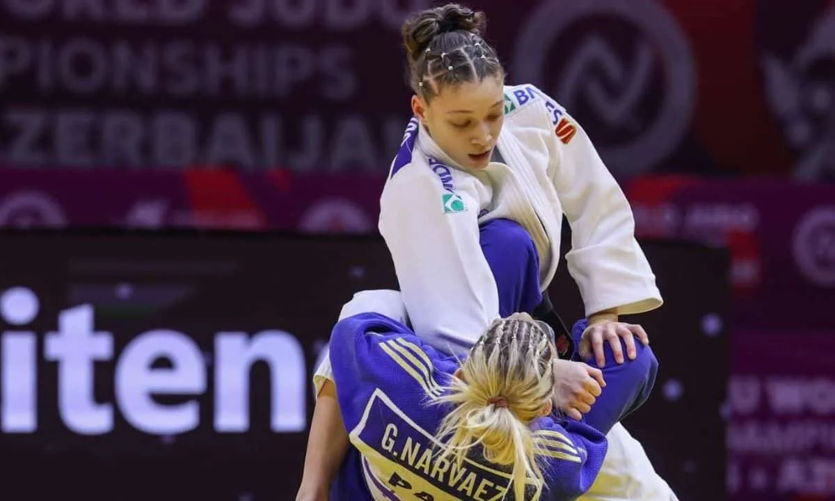 Clarice Ribeiro termina Mundial de Judô em sétimo lugar na categoria até 48kg