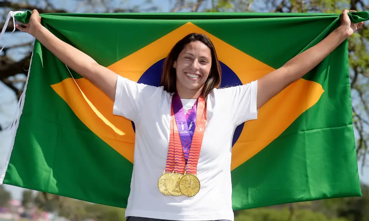 Brasil domina a canoagem slalom e leva oito medalhas em Santa Fé