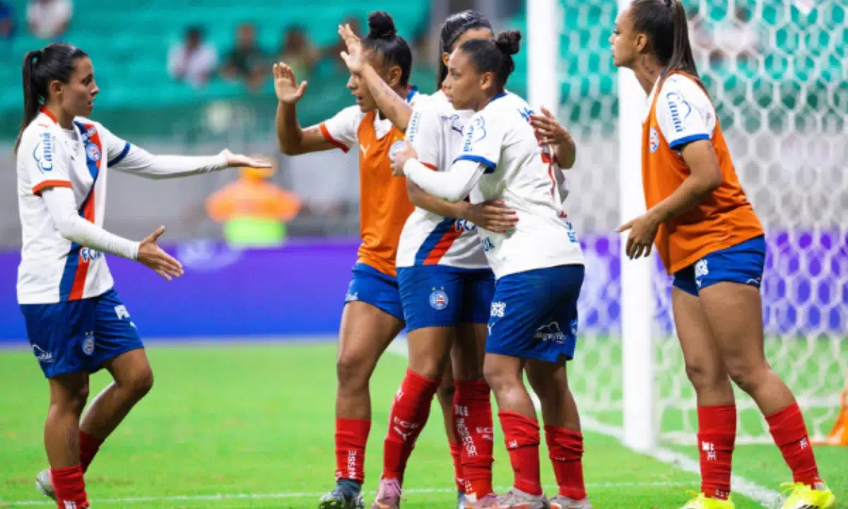 Bahia elimina Palmeiras nos pênaltis e chega à semifinal do Brasileiro Feminino