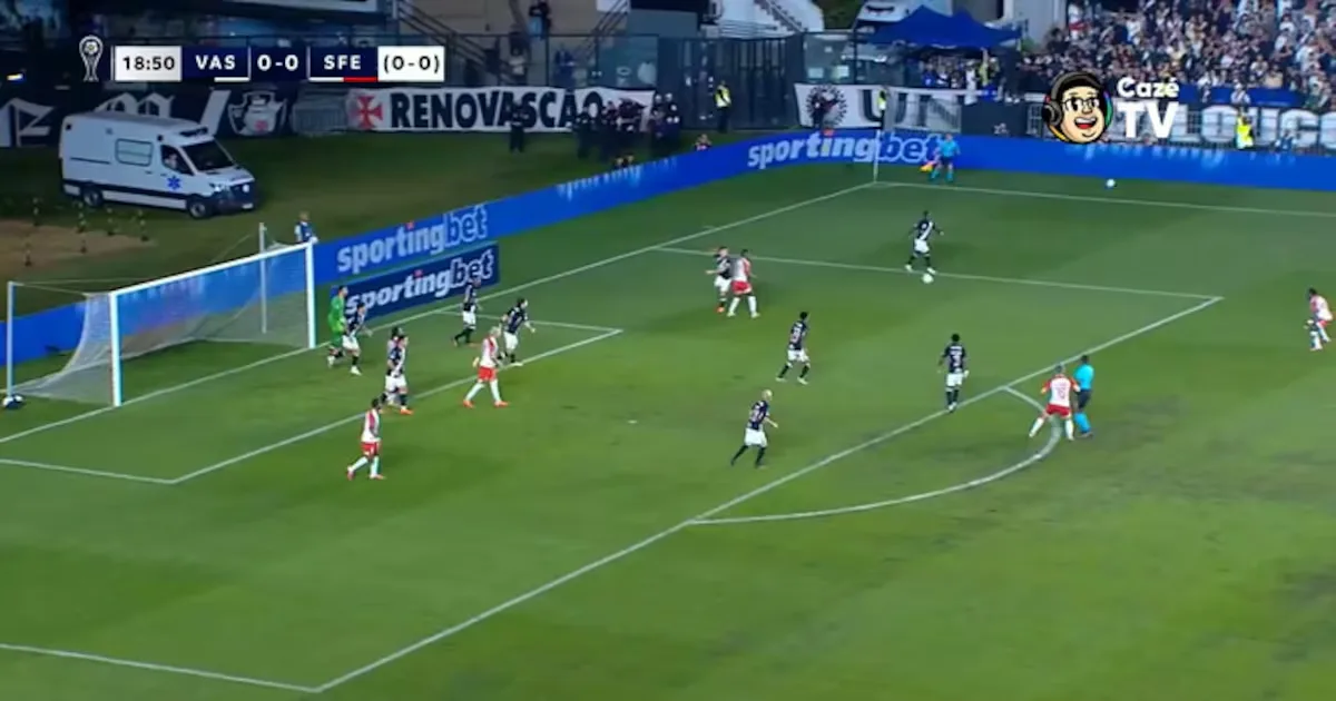 Vasco marca duas vezes e supera o Independiente Santa Fe na Sul-Americana