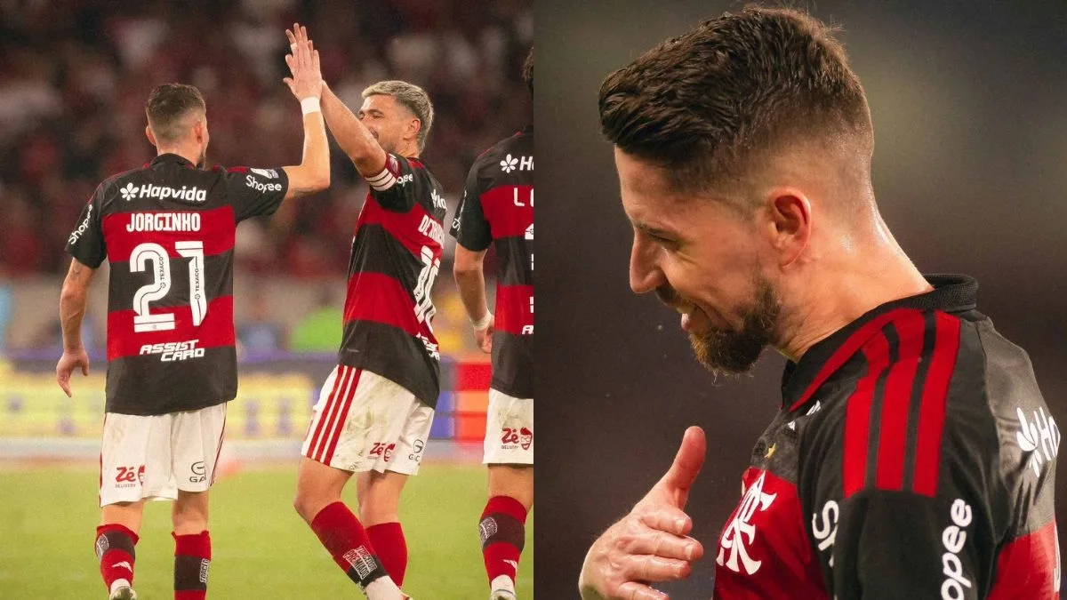 Flamengo vence Bragantino e abre três pontos sobre o Palmeiras