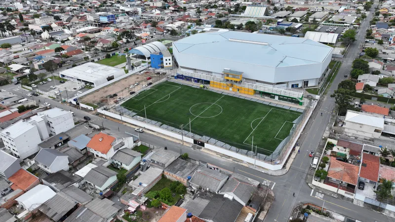 Estádio Municipal de Pinhais alcança 85% de conclusão