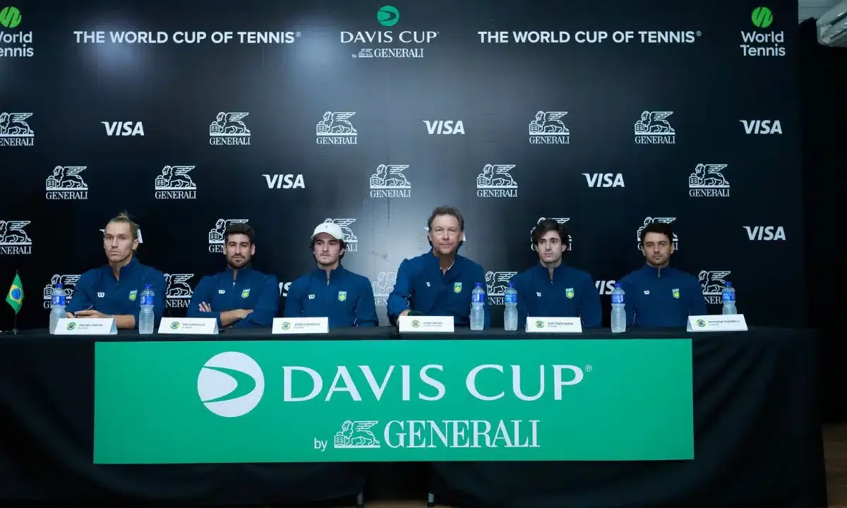 Fonseca destaca união da equipe antes de Brasil x Suíça na Davis
