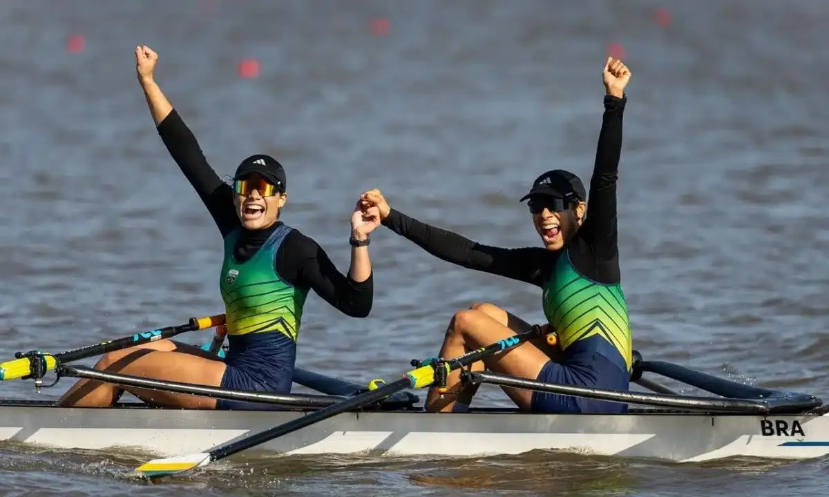 Brasil vence o Double Skiff feminino nos Jogos Sul-Americanos de Santa Fé