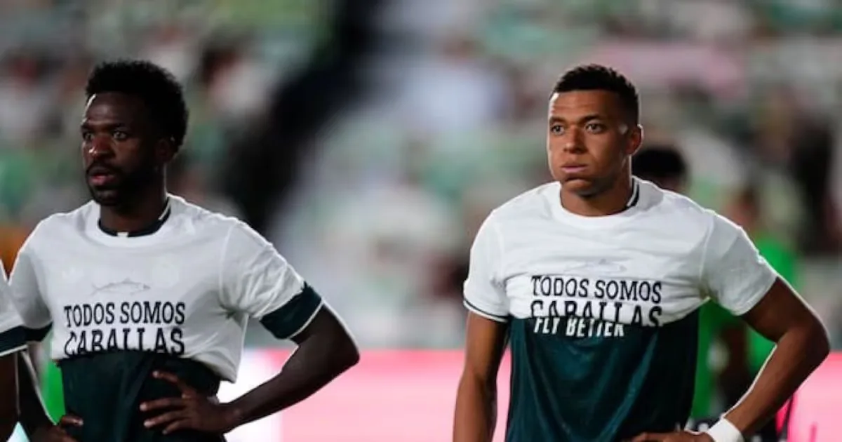 Camisas de apoio a Ceuta geram críticas a jogadores do Real Madrid
