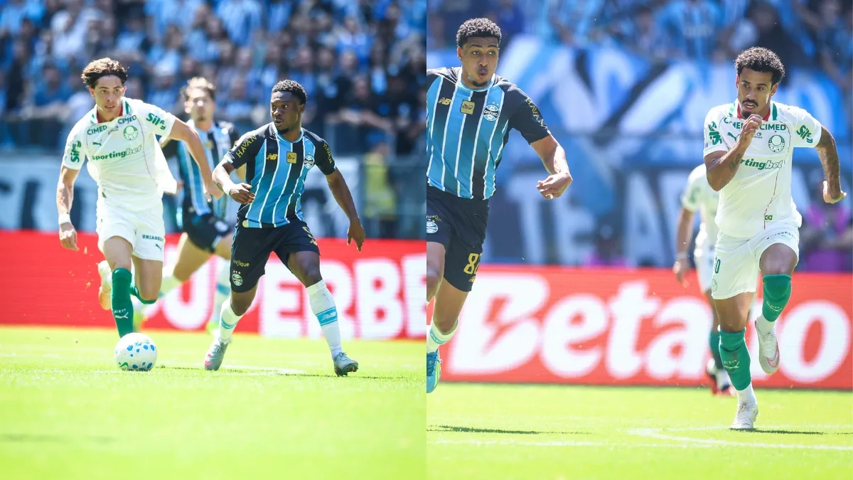 Empate entre Palmeiras e Grêmio mantém Flamengo na ponta do Brasileirão