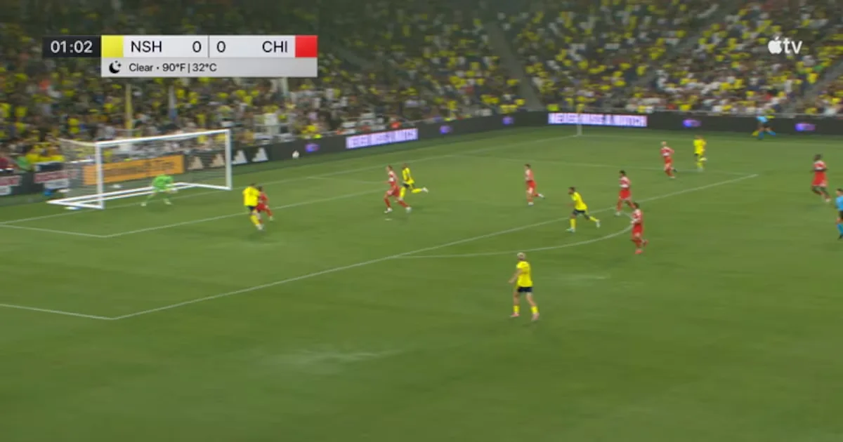 Nashville SC vence Chicago Fire por 3 x 0 pela MLS