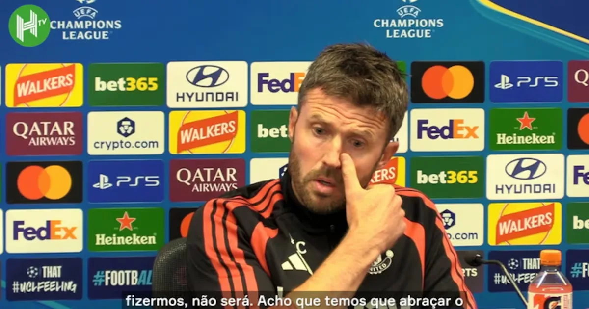 Michael Carrick projeta campanha do Manchester United na Liga dos Campeões