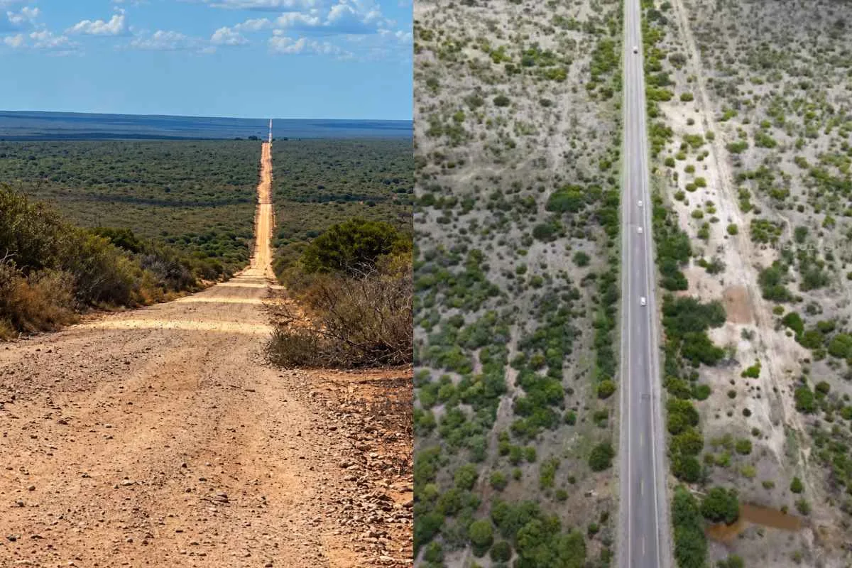Trecho da BR-020 na Bahia forma uma das maiores retas rodoviárias do Brasil