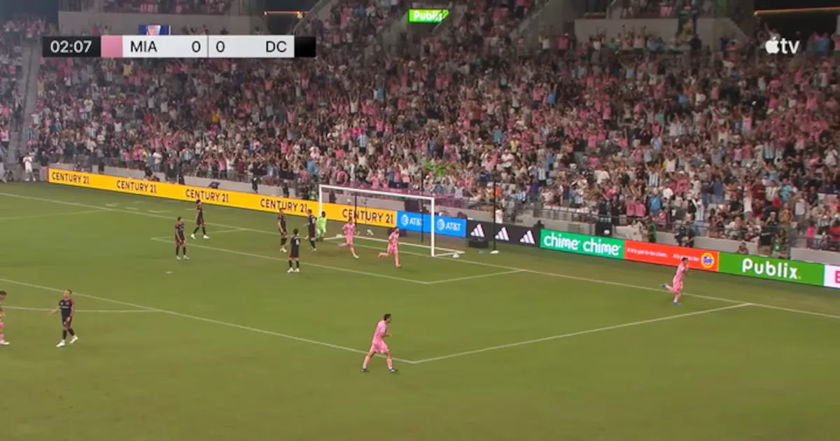 Inter Miami CF vence D.C. United por 4 a 0 pela MLS