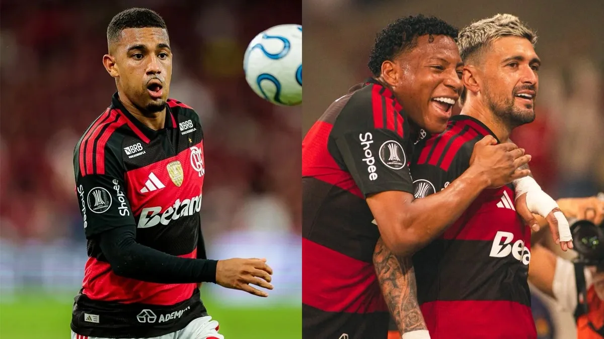 Flamengo enfrenta o Bragantino com três suspensos no time titular